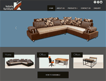 Tablet Screenshot of katariafurniture.com